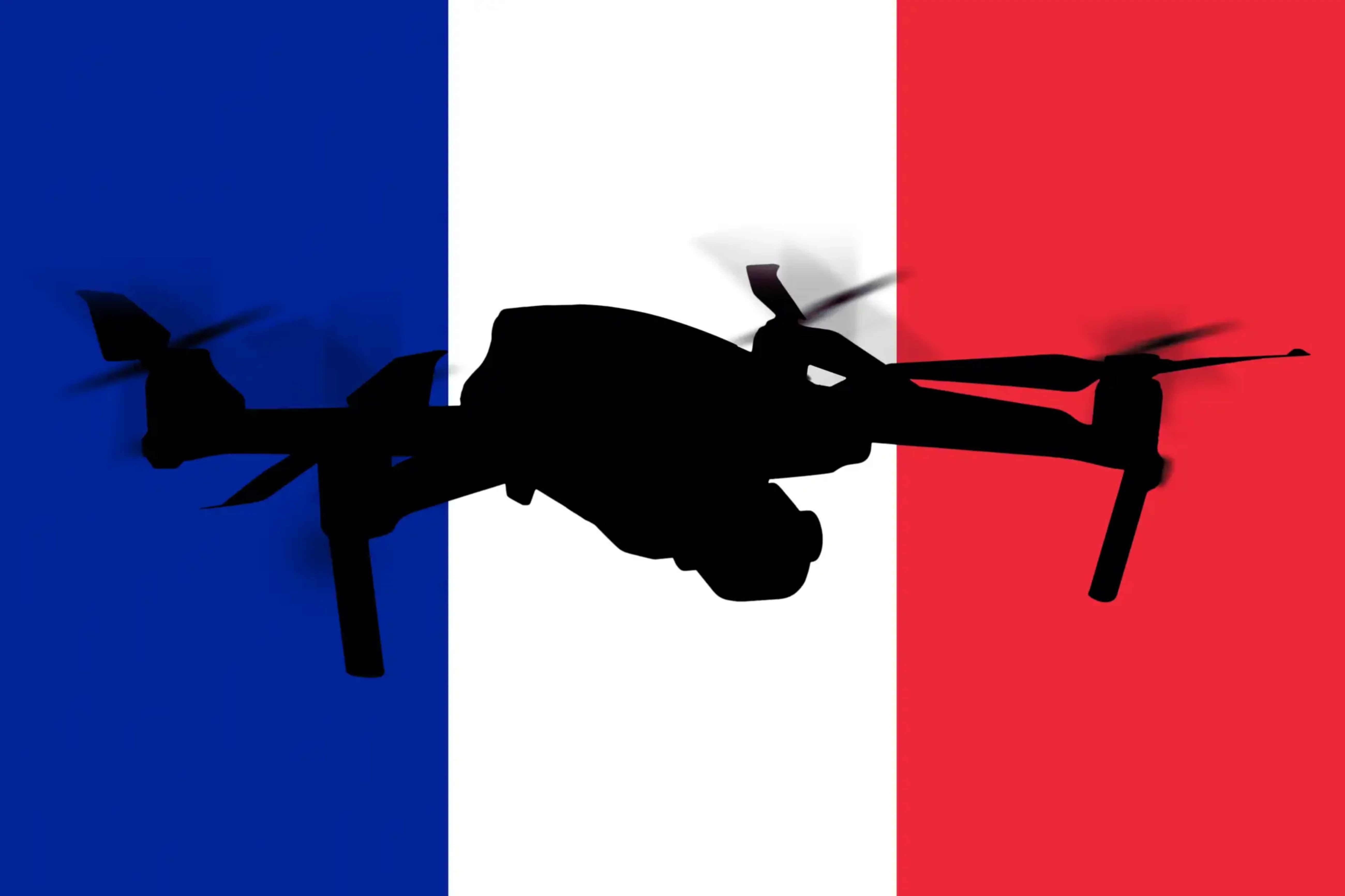 Représentation de la réglementation des drones en France